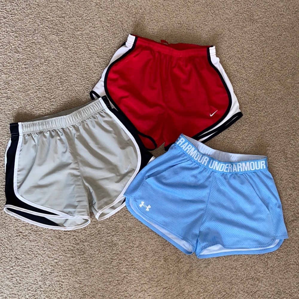 Running shorts bundle! Nike and Under Armour